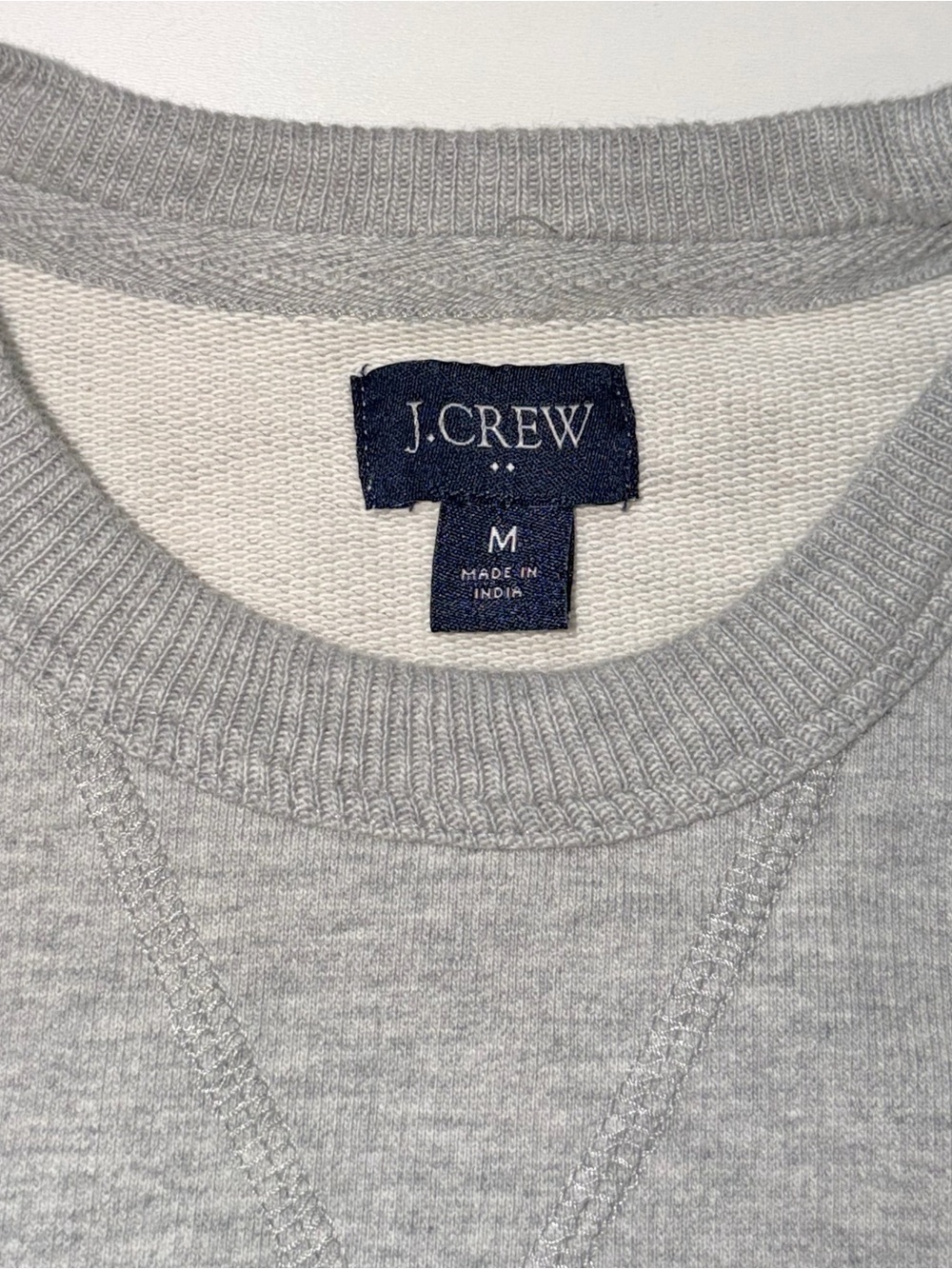J Crew Womens Americana Sweatshirt American Flag Oar Nautical Preppy Coast Sz M - Picture 6 of 12
